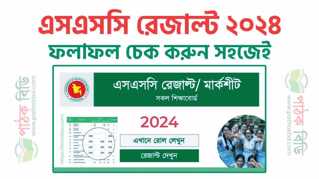 এসএসসি রেজাল্ট ২০২৪