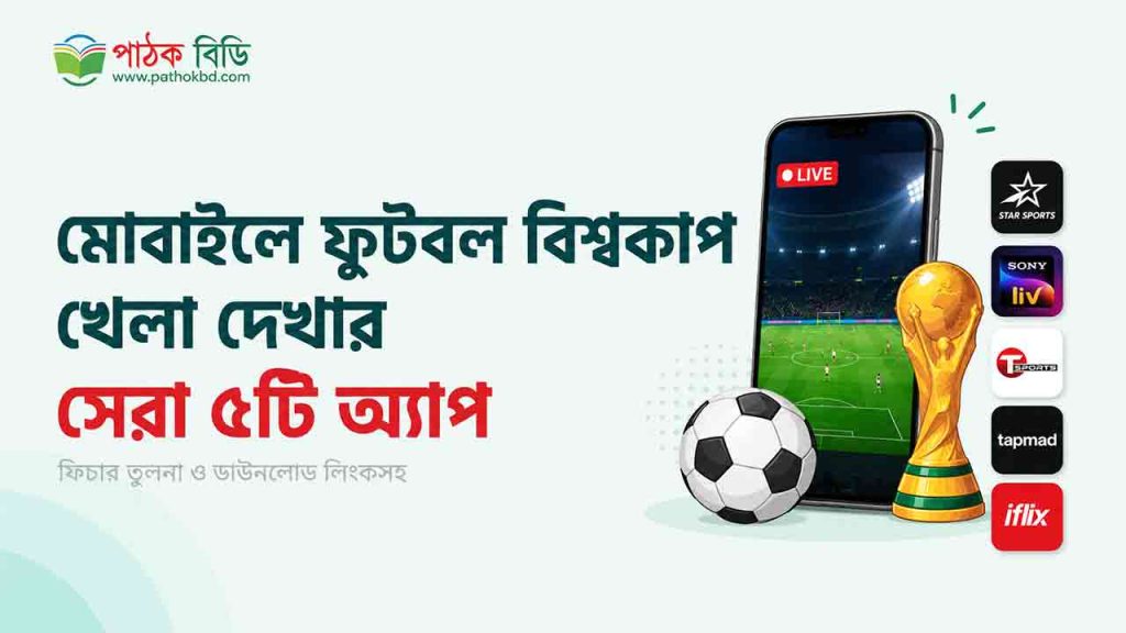 মোবাইলে ফুটবল বিশ্বকাপ